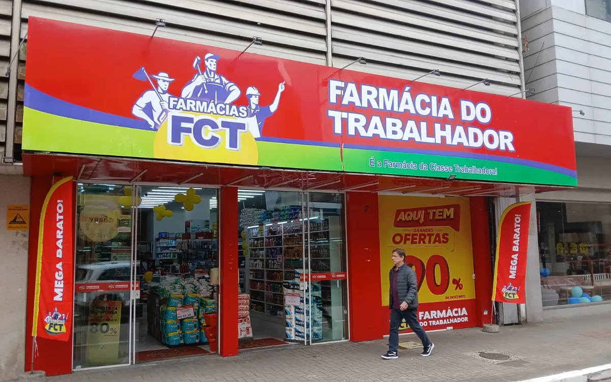 Fachada da unidade Matriz — Coronel Pedro Benedet, em Criciúma