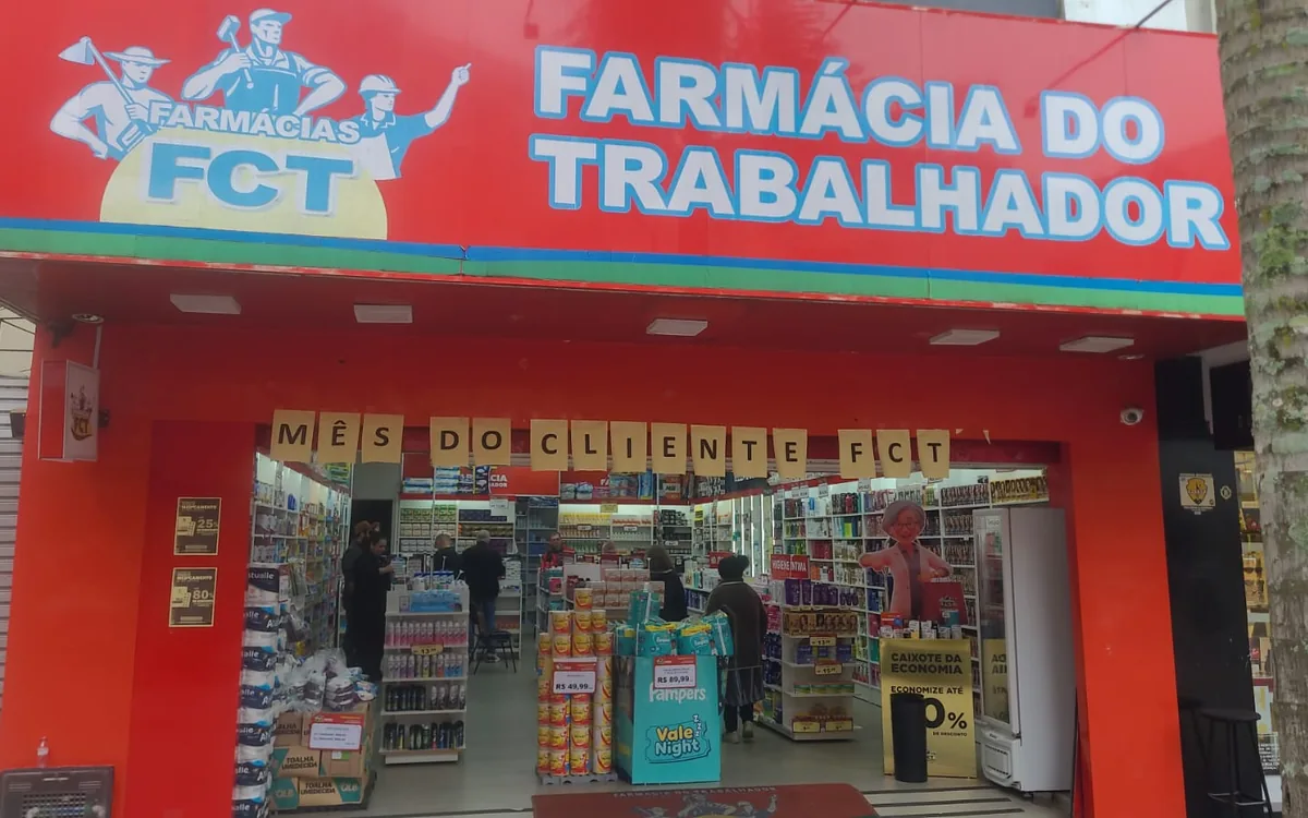 Fachada da unidade Terminal, em Criciúma
