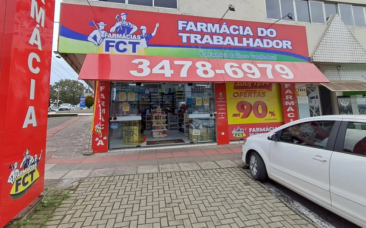 Fachada da unidade Rio Maina, em Criciúma