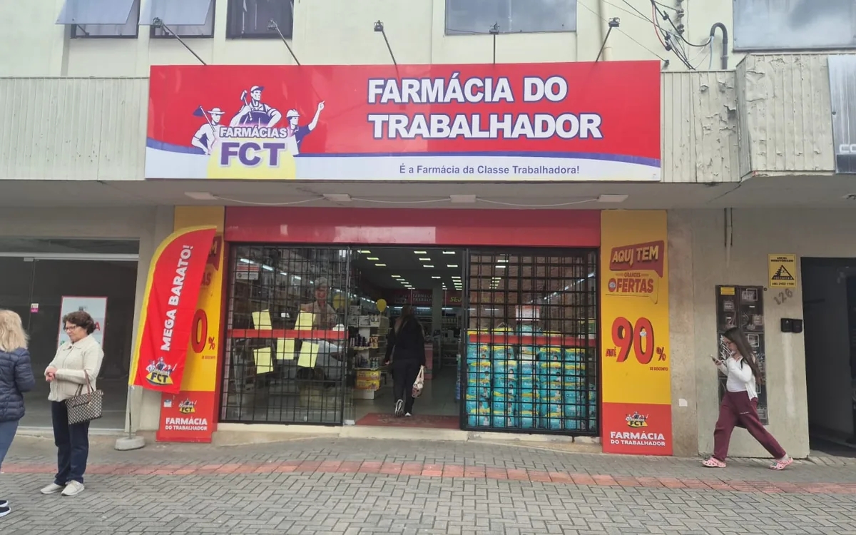 Fachada da unidade Santo Antônio, em Criciúma