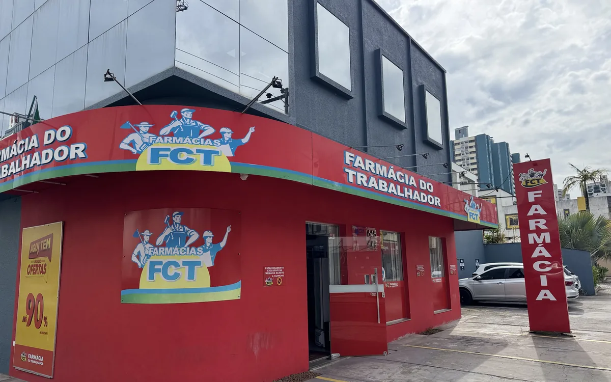 Fachada da unidade Vera Cruz, em Criciúma