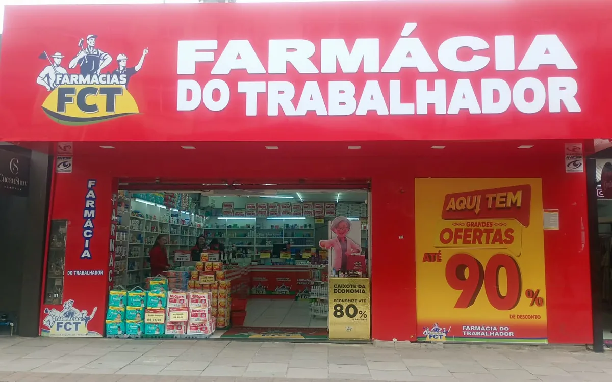 Fachada da unidade Marechal Deodoro, em Lages