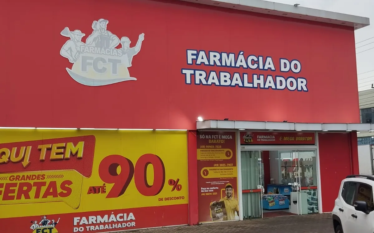 Fachada da unidade Rua das Garças, em Chapecó